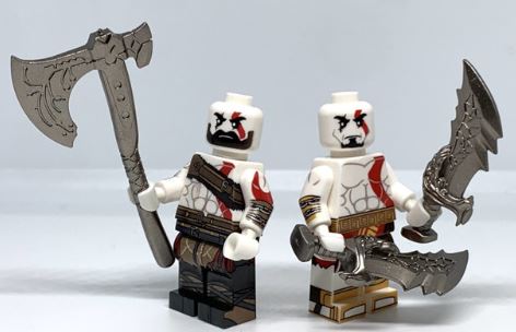 Kratos God of War Minifigures Set