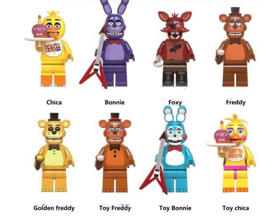 set 5 nights at freddy's toys