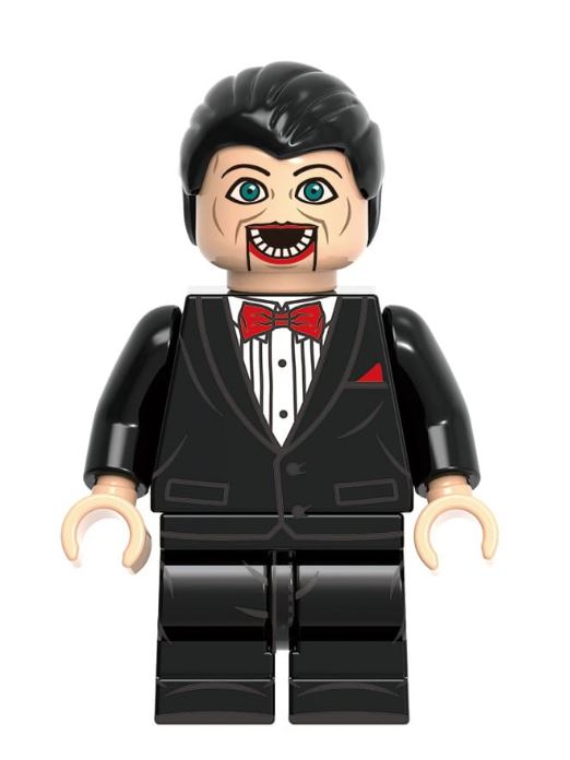 goosebumps LEGO minifigure  
slappy doll custom figure  
creepy ventriloquist minifig toy  
fan made horror puppet  
spooky doll LEGO compatible  
R.L. Stine inspired minifigure  
brick horror puppet  
