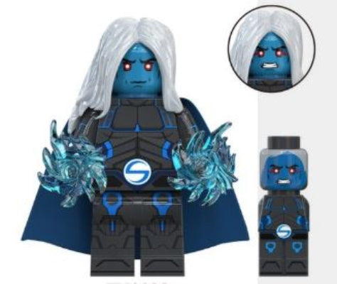 Sentry LEGO minifigure
golden superhero custom figure
fan made cosmic hero minifig
LEGO compatible solar hero
gold cape minifigure
comic inspired superhuman toy
powerful hero brick figure
custom lego avenger style
