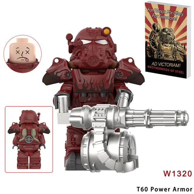 T60 Power Armor Red