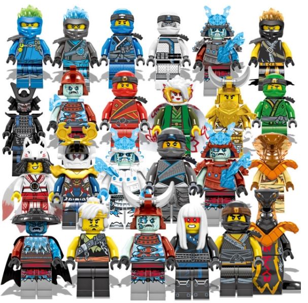 24Pcs Set Ninjago Anime Minifigures dg1002 - Toys Galore LLC