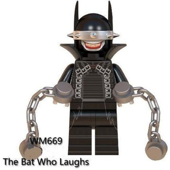 Custom LEGO Batman and DC characters minifigures featuring dynamic poses, vibrant colors, and detailed costumes, blending iconic designs with anime-inspired aesthetics, showcasing unique accessories and expressions that capture the essence of each character's personality and heroic nature."